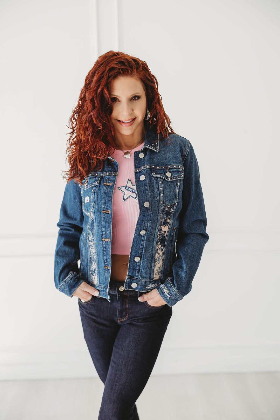 Power of Love Denim Jacket