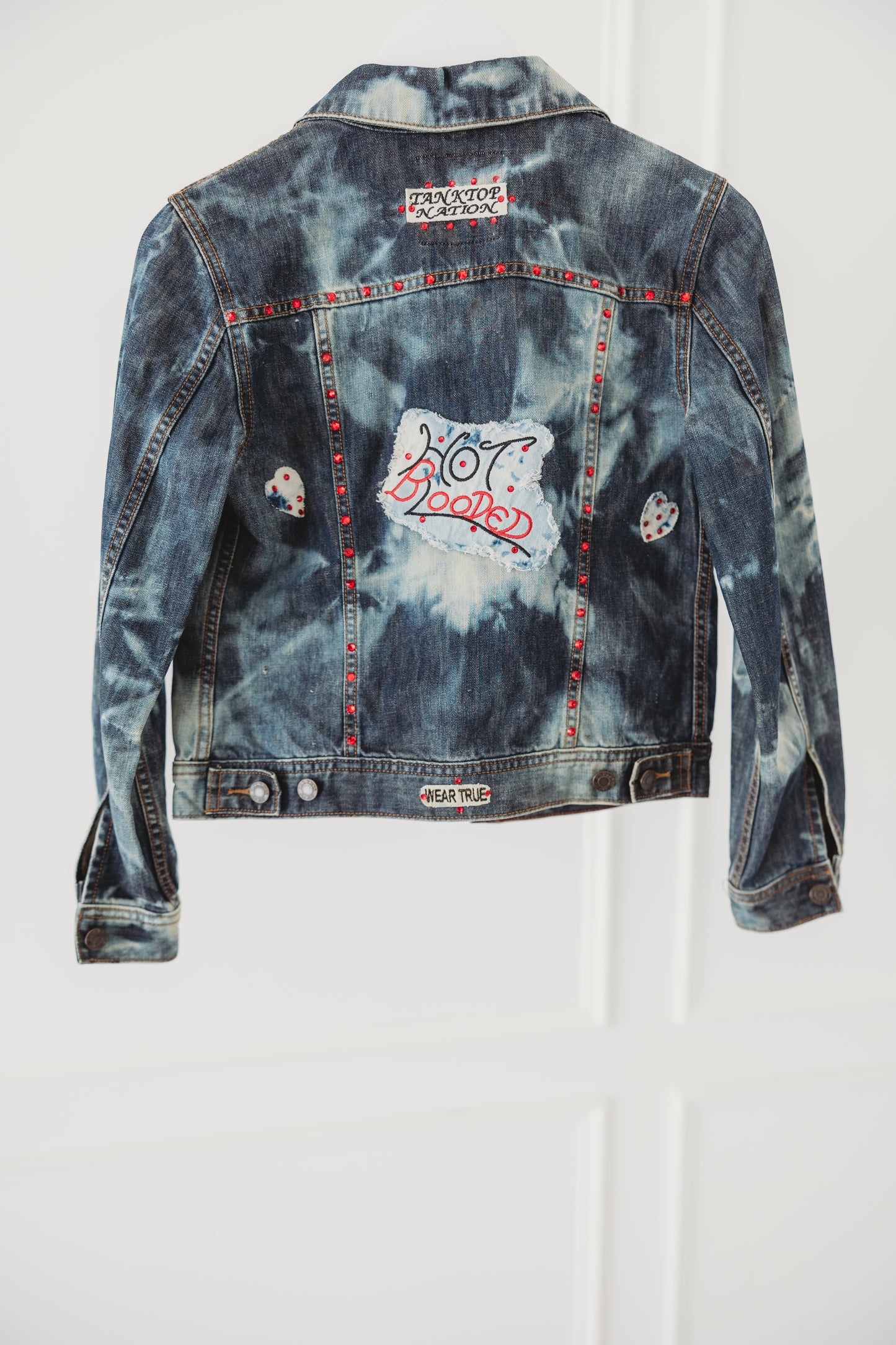"Hot Blooded" Denim Jacket