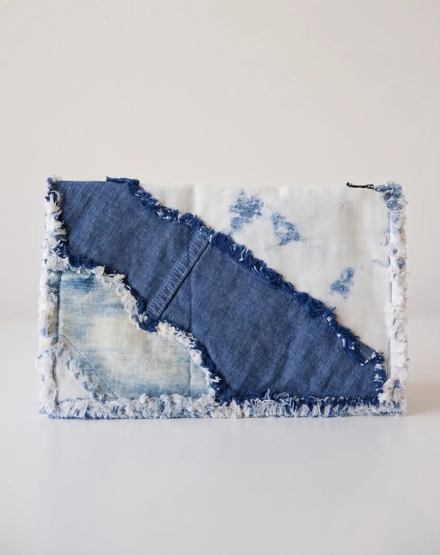 Star Status Denim Clutch